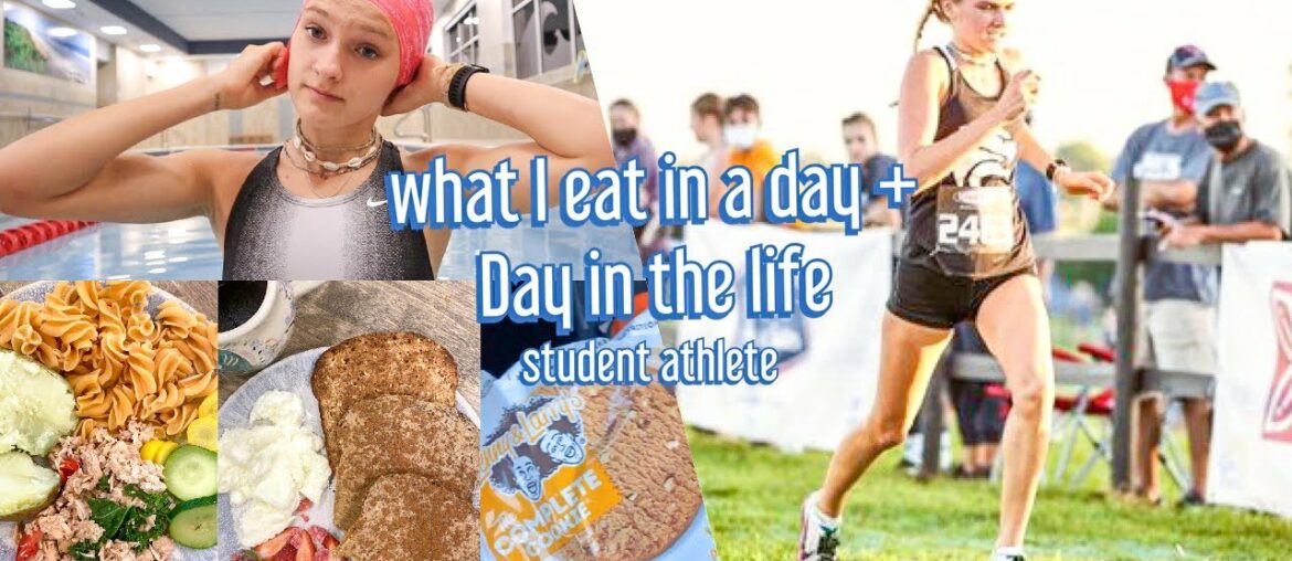 What I eat in a day+ day in the life of a high school athlete