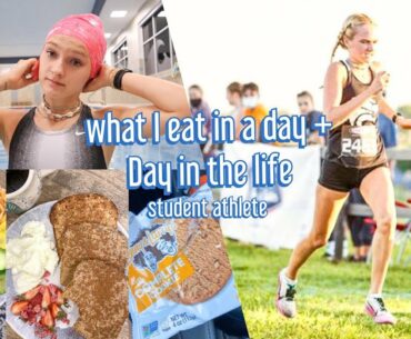 What I eat in a day+ day in the life of a high school athlete