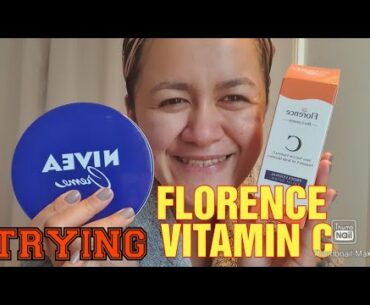 I TRIED FLORENCE  VITAMIN C FACIAL SERUM | SELLER & USER | MARICAMPZ VLOG