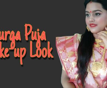 Durga Puja Makeup Look - Farhin Yeasmin