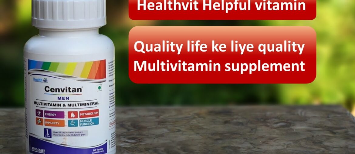 Best Multivitamins for men and women. Healthvit Multivitamins Cneviten.