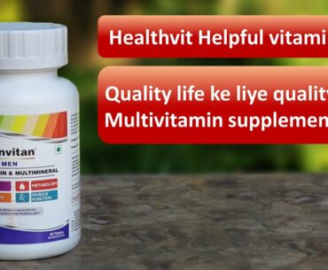 Best Multivitamins for men and women. Healthvit Multivitamins Cneviten.