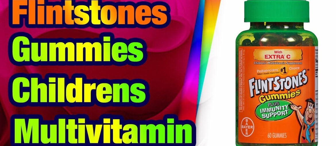 Flintstones Gummies Children's Multivitamin plu s Immunity Support, Children’s Multivitamin