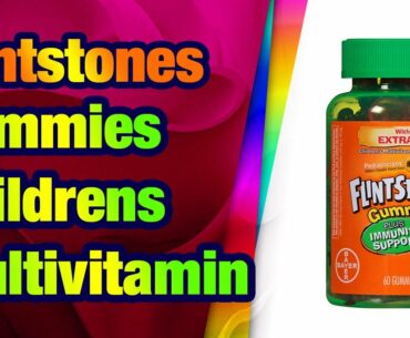 Flintstones Gummies Children's Multivitamin plu s Immunity Support, Children’s Multivitamin