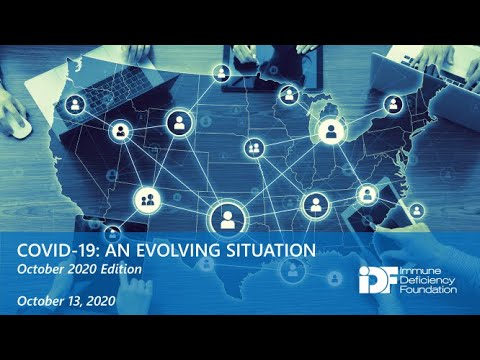 COVID-19: An Evolving Situation: An IDF Forum, October 13, 2020