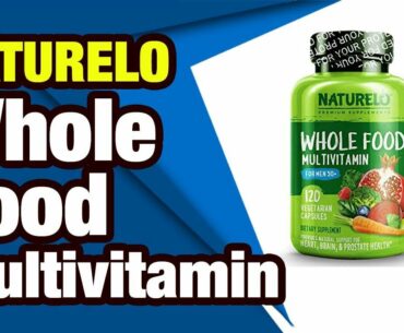 NATURELO Whole Food Multivitamin for Men 50+ - with Natural Vitamins, Minerals, Organic Ex