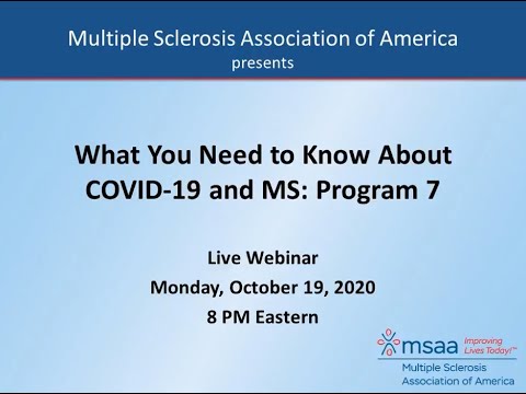 What You Need to Know About COVID-19 and MS - Program 7