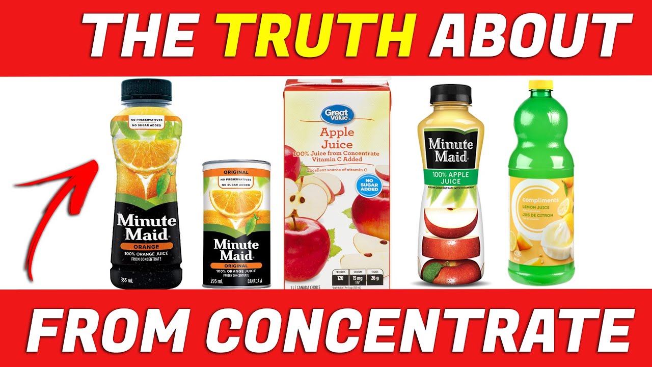 The Truth About Fruit Juice From Concentrate... Health & Wellness