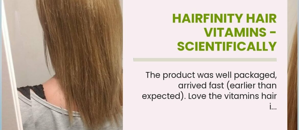 Hairfinity Hair Vitamins - Scientifically Formulated with Biotin, Amino Acids, and a Vitamin Su...
