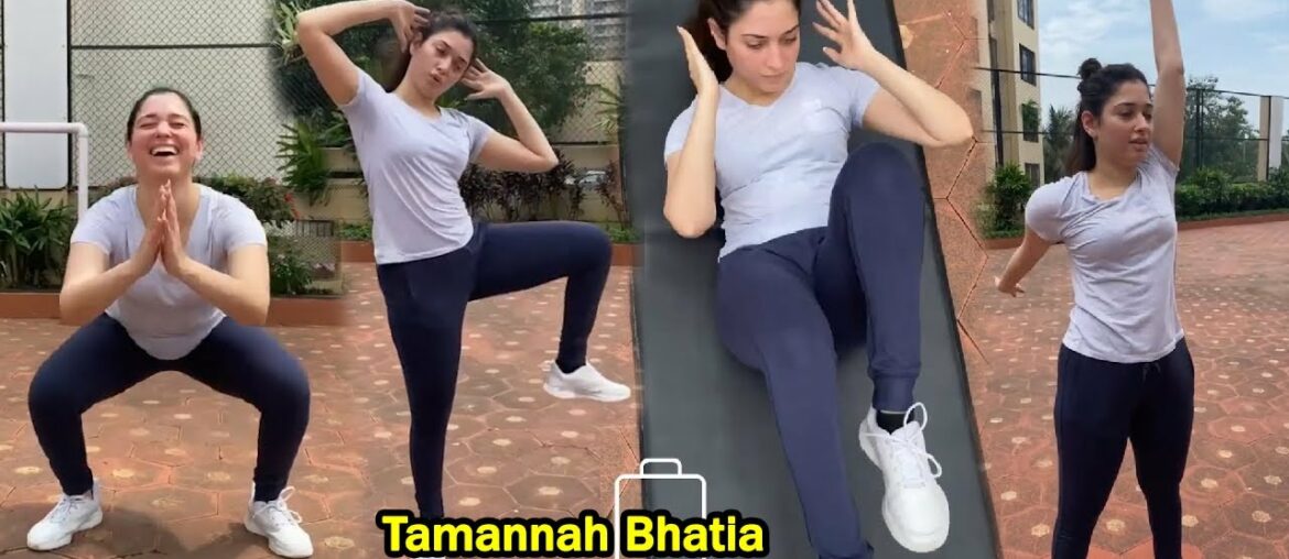 Tamannaah Bhatia Doing Workout for Immunity Boost After Recovering From COVID-19