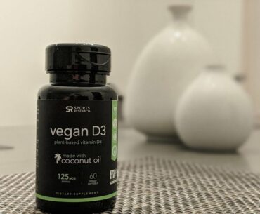 Vegan Vitamin D3 (5000iu/125mcg) Enhanced with Organic Virgin Coconut Oil ~ Bone, Joint and Imm...