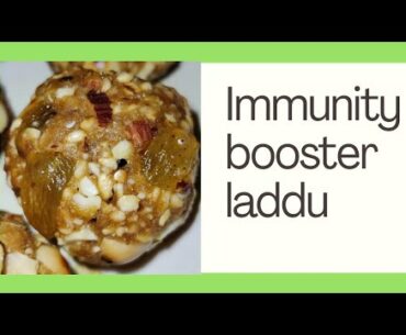 How to make immunity booster laddu at home//mawa laddu recipe//dry fruits and jaggery laddu recipe//