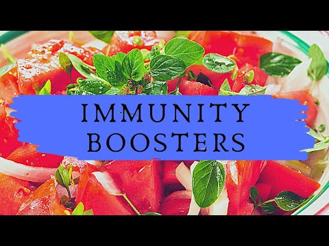 Immunity BOOSTERS..(food)