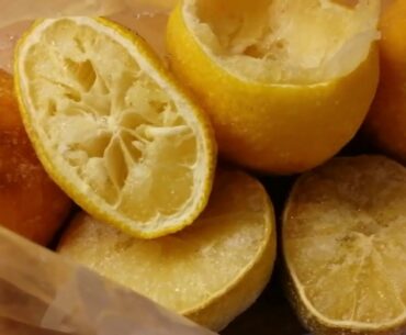 My favorite way to use Leftover lemon to boost the immunity