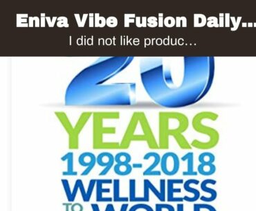 Eniva Vibe Fusion Daily Liquid Multivitamin and Mineral Supplement  Cardiovascular Health Form...