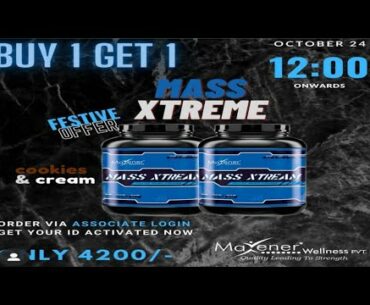 Maxener wellness new offer | mass Xtreme double offer again | festival offer