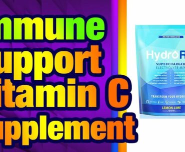 Immune Support, Vitamin C & Zinc Supplement H ydration Multiplier with Keto Hydration Powde