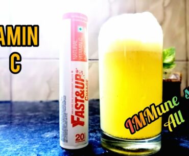 VITAMIN C ||IMMUNITYBOOSTER||FAST&UP CHARGE WITH NATURAL ZINC ||