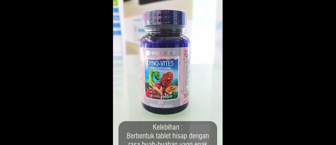 Wellness Dyno Vites Multi Vitamin dan Mineral Anak