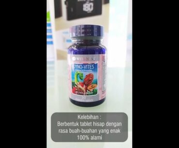 Wellness Dyno Vites Multi Vitamin dan Mineral Anak