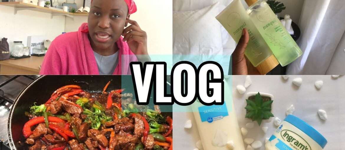 VLOG | taking vitamins, working with brands, dealing with blocked ears | ft INGRAMS