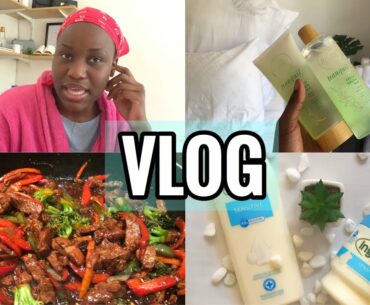 VLOG | taking vitamins, working with brands, dealing with blocked ears | ft INGRAMS