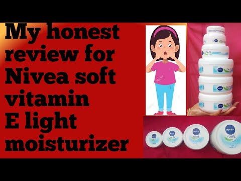 Nivea soft vitamin E light moisturizer honest review in telugu||Moisturising cream for all skintypes