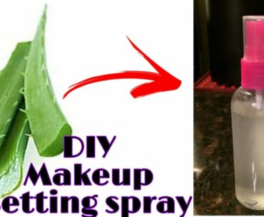 How to make Makeup setting spray at home |