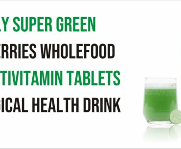 Healthvit Daily Super Green & Berries Wholefood Multivitamin | Immunity Booster | Sugar Free