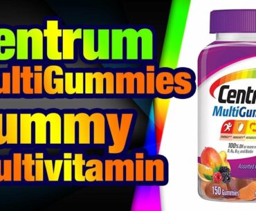 Centrum MultiGummies Gummy Multivitamin for Women, Multivitamin/Multimineral Supplement wi