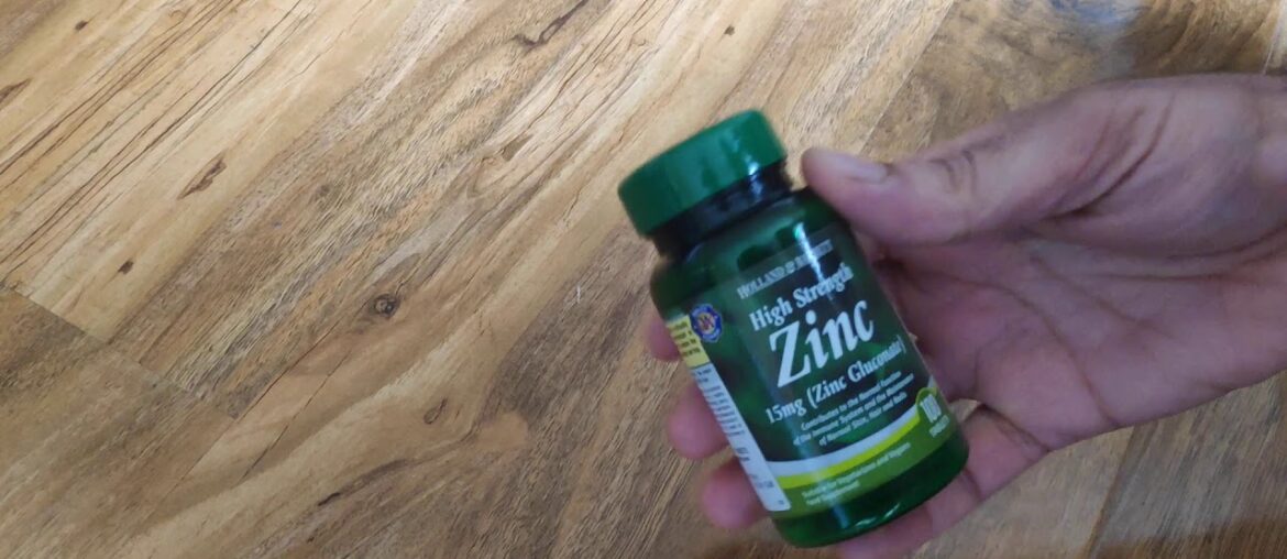 Zinc Vitamins 100 Tablets 25mg