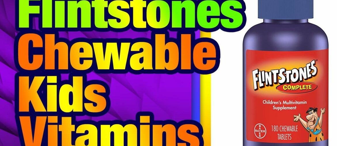 Flintstones Vitamins Chewable Kids Vitamins, Complete Multivitamin for Kids and Toddlers w