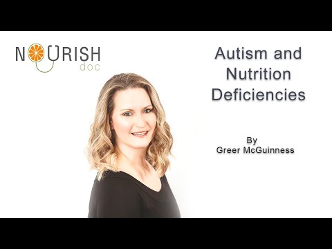 Autism Diet & Nutrition Deficiencies