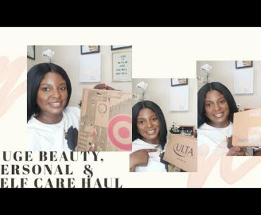 HUGE BEAUTY, PERSONAL CARE, SKIN CARE & SELF CARE HAUL W/ SOME EMPTIES | Ayanna Woods
