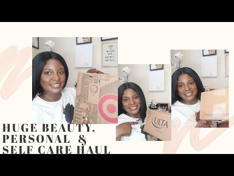 HUGE BEAUTY, PERSONAL CARE, SKIN CARE & SELF CARE HAUL W/ SOME EMPTIES | Ayanna Woods