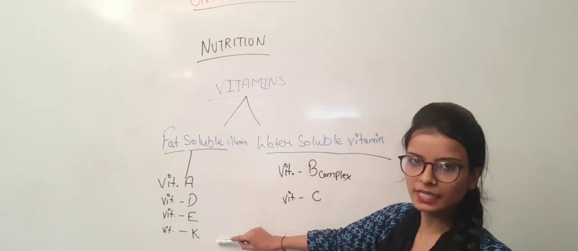 GNM 1st Year II Vitamins II Nutrition II