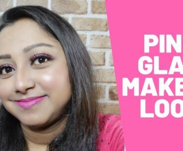 Perfect Pink GLAM || Makeup || Pink EyeMakeup ||#Shorts  #femstuff