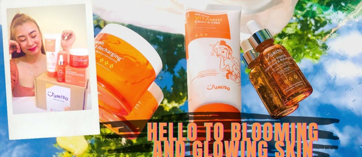 Go Bloom and Glow| Jumiso All Day Vitamin| Facial Cleanser, Wash off mask and Serum| Review
