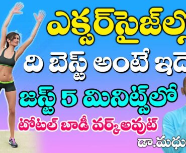 No Gym | No Running | No walking | Total Body Workout | Benefits Of Y O G A | Dr Madhu Babu Videos