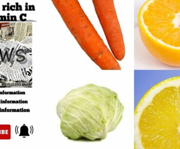 ten foods rich in vitamin C