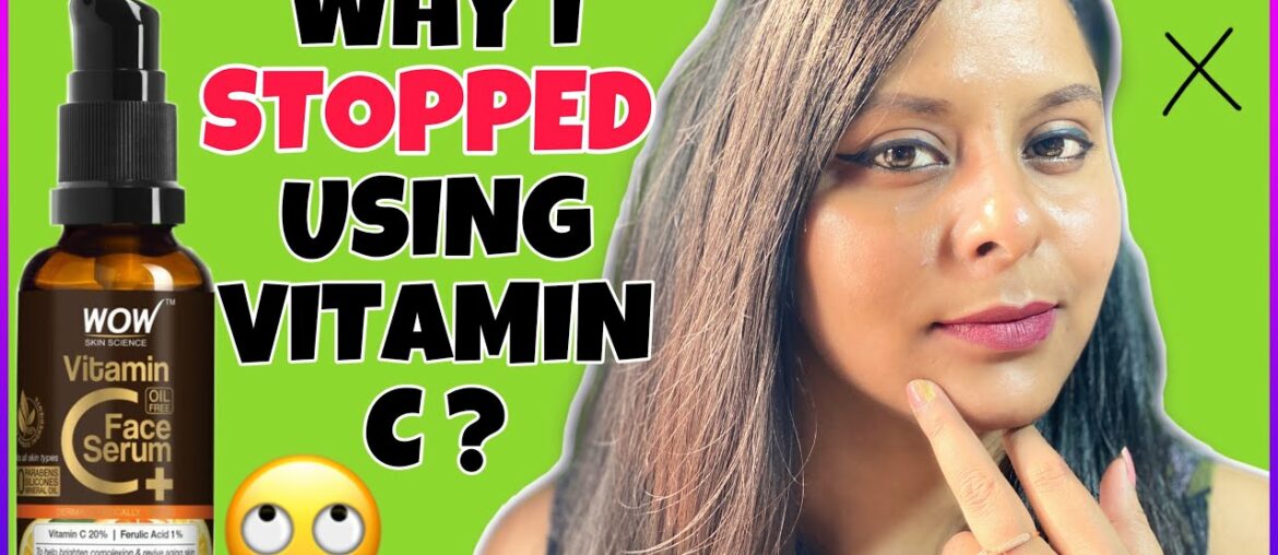 WHY I STOPPED USING VITAMIN C SERUM &  I LOVE USING THIS NEW **** SERUM | SRISHTI’S DIARY