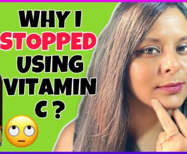 WHY I STOPPED USING VITAMIN C SERUM &  I LOVE USING THIS NEW **** SERUM | SRISHTI’S DIARY