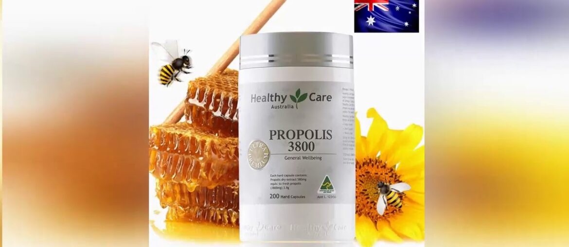 Cheap, Healthy Care Premium Propolis Capsules 3.8g Vitamins Minerals Royal Jelly Immunity Health an