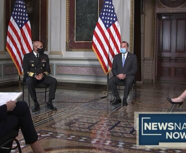 In-depth coronavirus interview with Sec. Azar, Surgeon General Adams, Dr. Birx | NewsNation Now