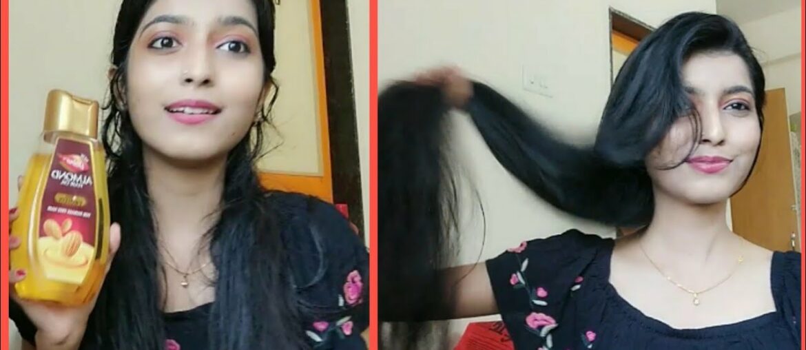 My Head Massage and Oiling Routine with Dabur Almond Hair Oil with Soy Protein and Vitamin E