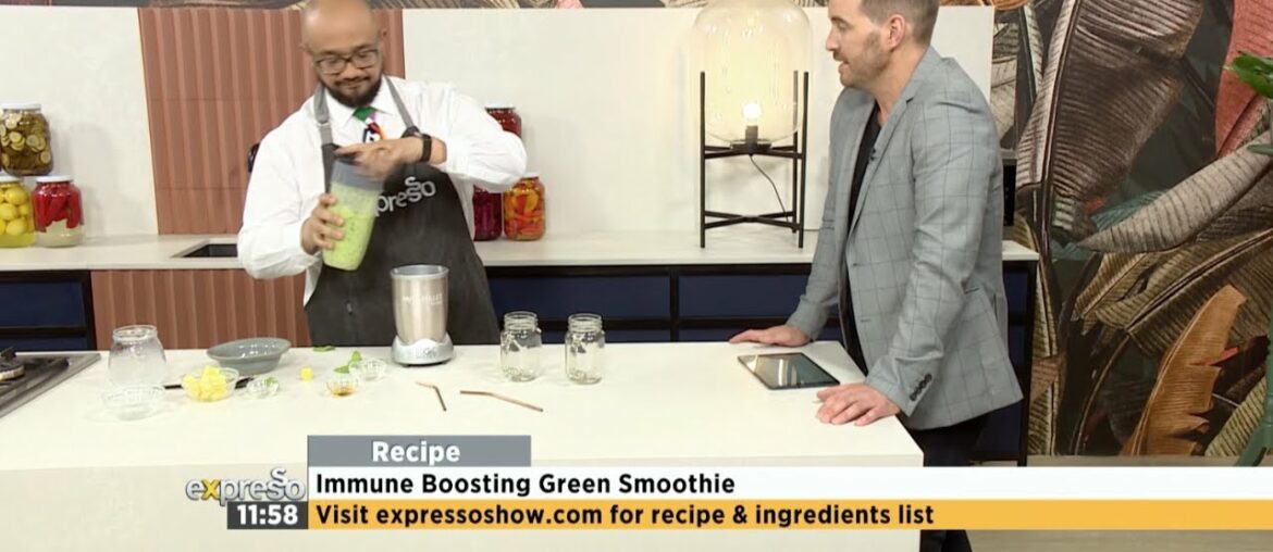 Recipe: Immune Boosting Green Smoothie