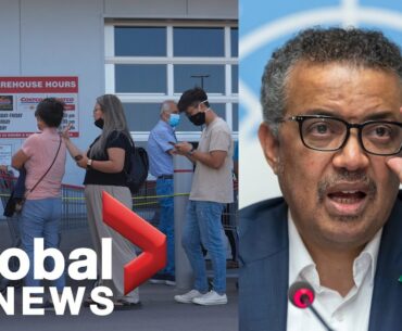 Coronavirus: WHO calls for a stop to the politicization of the pandemic as global cases spike | FULL