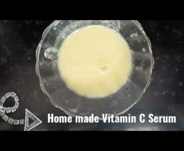 Easy Homemade Vitamin C Serum