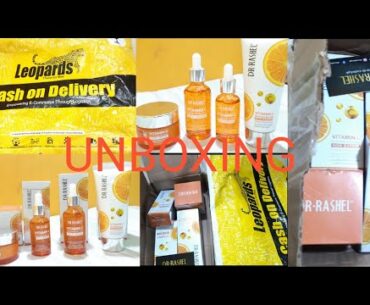 Dr Rashel Vitamin C series kit unboxing||Brightening & Anti Aging kit for all skin type