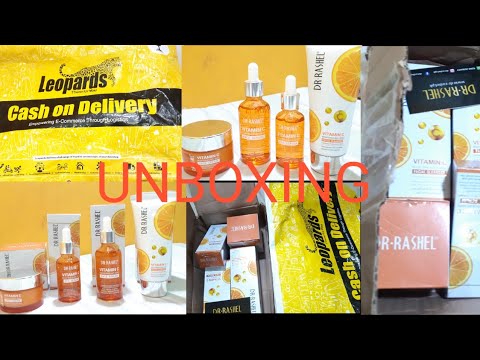 Dr Rashel Vitamin C series kit unboxing||Brightening & Anti Aging kit for all skin type